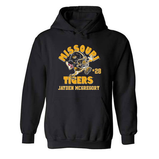 Missouri - NCAA Football : Jayden Mcgregory - Fashion Shersey Hooded Sweatshirt-0