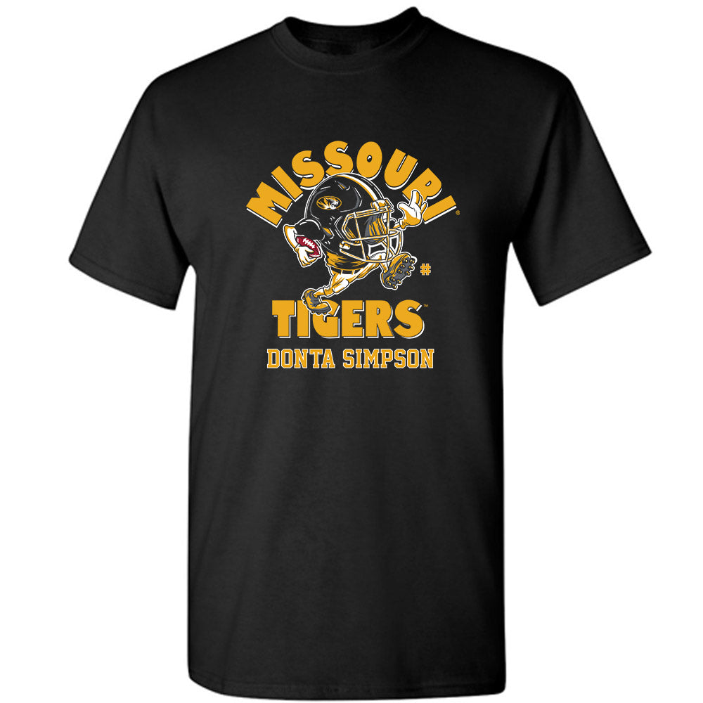 Missouri - NCAA Football : Donta Simpson - Fashion Shersey T-Shirt-0