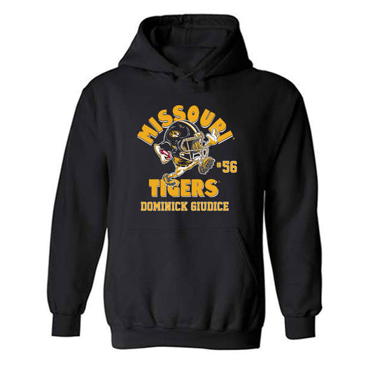 Missouri - NCAA Football : Dominick Giudice - Fashion Shersey Hooded Sweatshirt-0