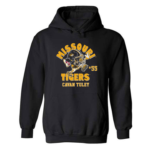 Missouri - NCAA Football : Cavan Tuley - Fashion Shersey Hooded Sweatshirt-0