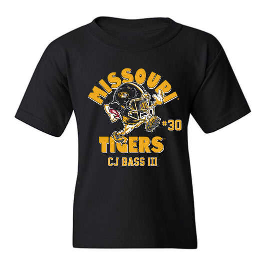 Missouri - NCAA Football : CJ Bass III - Fashion Shersey Youth T-Shirt-0