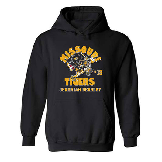 Missouri - NCAA Football : Jeremiah Beasley - Fashion Shersey Hooded Sweatshirt-0