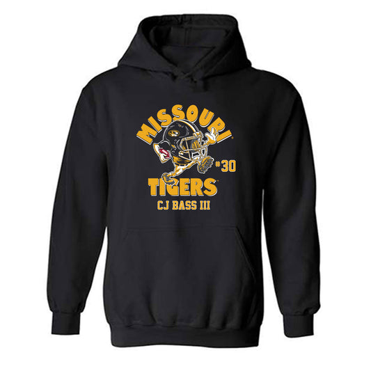 Missouri - NCAA Football : CJ Bass III - Fashion Shersey Hooded Sweatshirt-0