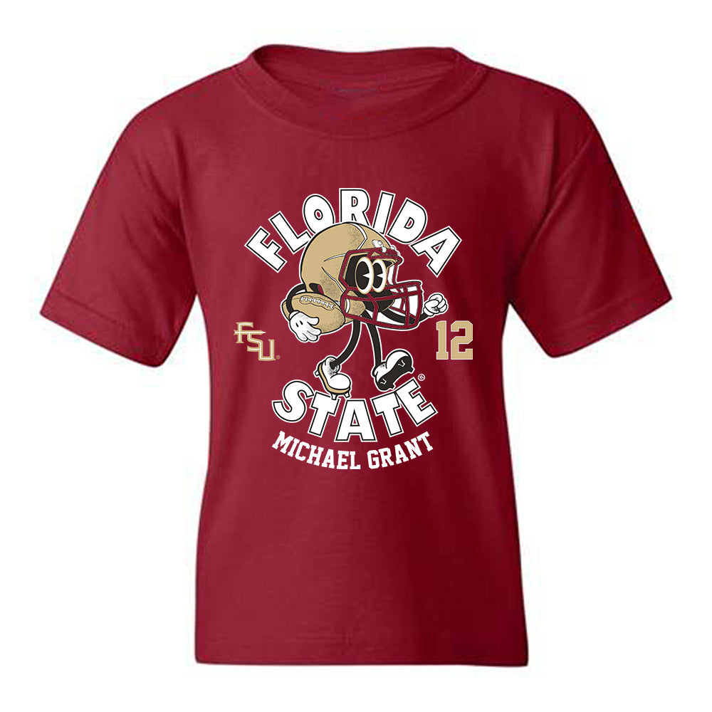 FSU - NCAA Football : Michael Grant - Fashion Shersey Youth T-Shirt-0