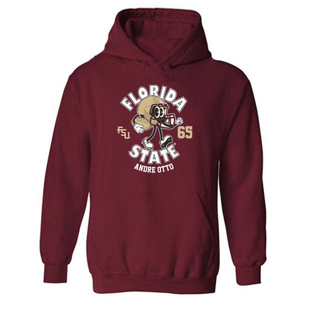 FSU - NCAA Football : Andre Otto - Fashion Shersey Hooded Sweatshirt-0