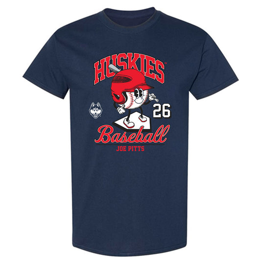 UConn - NCAA Baseball : Joe Pitts - Fashion Shersey T-Shirt-0