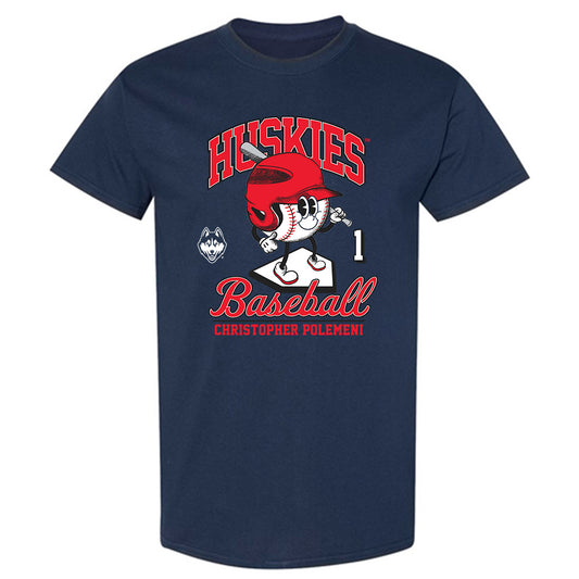 UConn - NCAA Baseball : Christopher Polemeni - Fashion Shersey T-Shirt-0