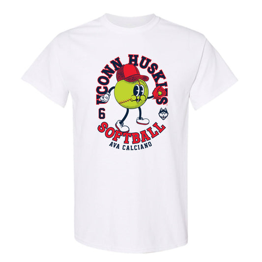 UConn - NCAA Softball : Ava Calciano - Fashion Shersey T-Shirt-0
