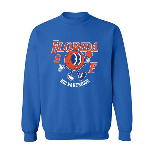 Florida - NCAA Baseball : Nic Partridge - Fashion Shersey Crewneck Sweatshirt-0