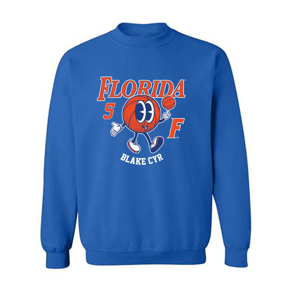 Florida - NCAA Baseball : Blake Cyr - Fashion Shersey Crewneck Sweatshirt-0