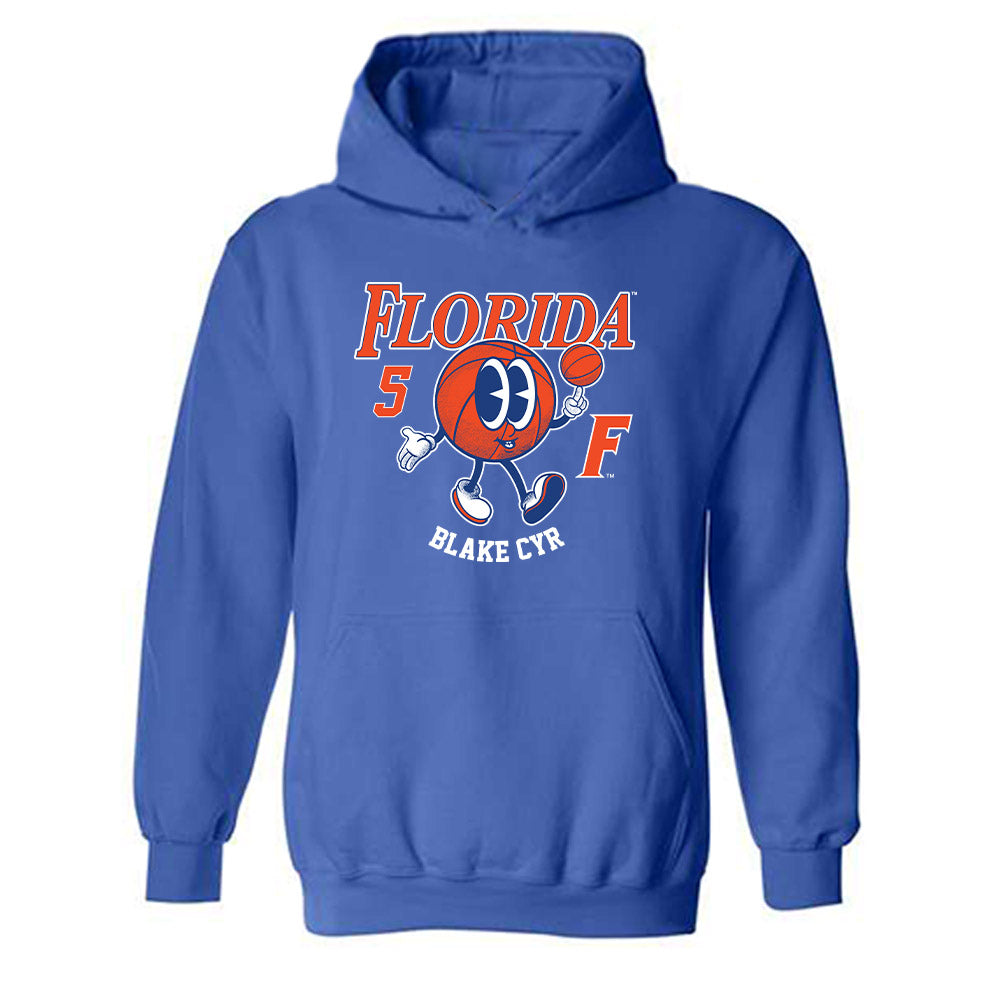Florida - NCAA Baseball : Blake Cyr - Fashion Shersey Hooded Sweatshirt-0