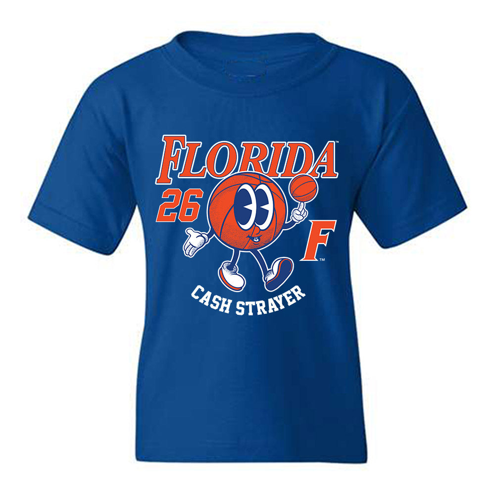 Florida - NCAA Baseball : Cash Strayer - Fashion Shersey Youth T-Shirt-0