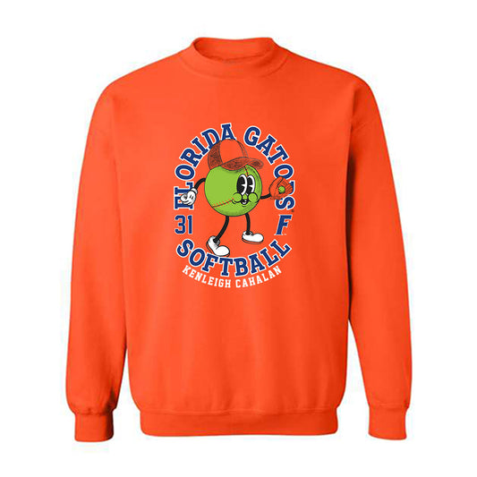 Florida - NCAA Softball : Kenleigh Cahalan - Fashion Shersey Crewneck Sweatshirt