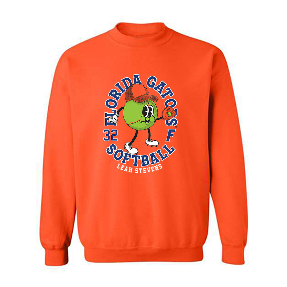 Florida - NCAA Softball : Leah Stevens - Fashion Shersey Crewneck Sweatshirt-0