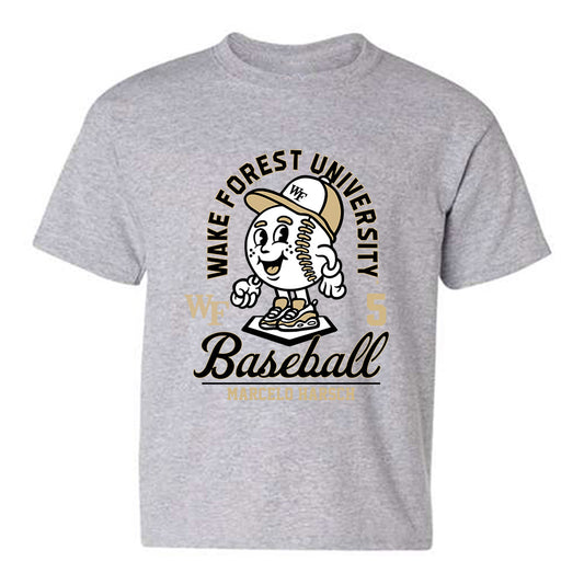 Wake Forest - NCAA Baseball : Marcelo Harsch - Fashion Shersey Youth T-Shirt-0