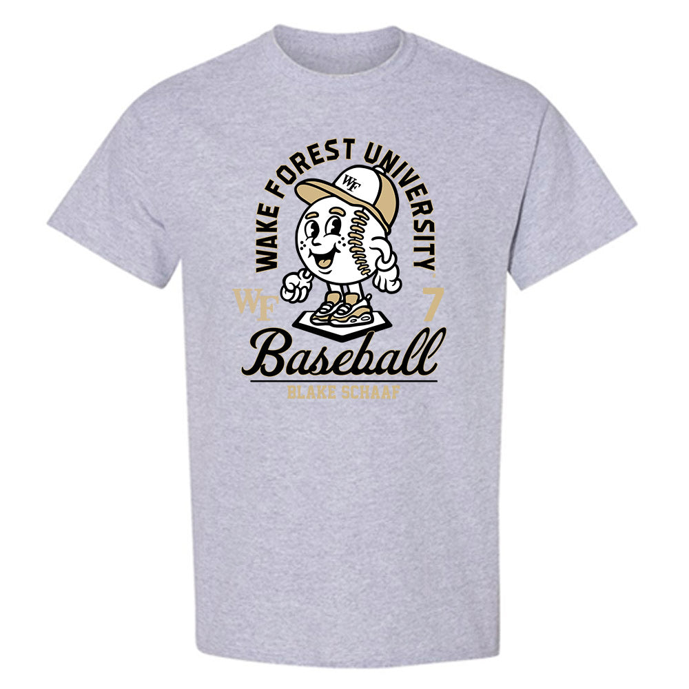 Wake Forest - NCAA Baseball : Blake Schaaf - Fashion Shersey T-Shirt-0