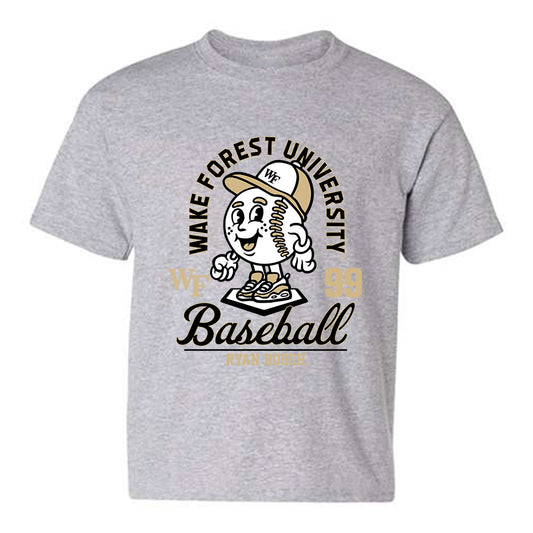 Wake Forest - NCAA Baseball : Ryan Bosch - Fashion Shersey Youth T-Shirt-0