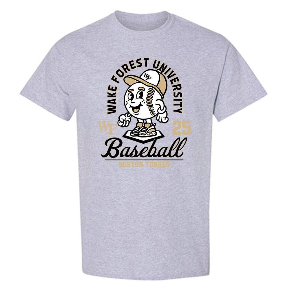 Wake Forest - NCAA Baseball : Boston Torres - Fashion Shersey T-Shirt-0