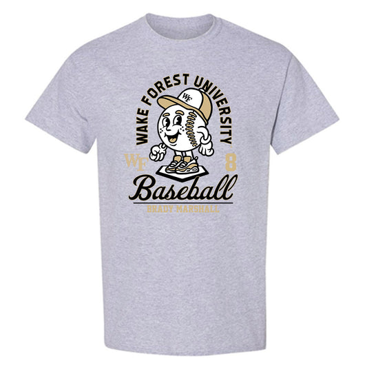 Wake Forest - NCAA Baseball : Brady Marshall - Fashion Shersey T-Shirt-0