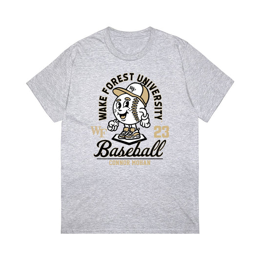 Wake Forest - NCAA Baseball : Connor Mohan - Fashion Shersey T-Shirt-0