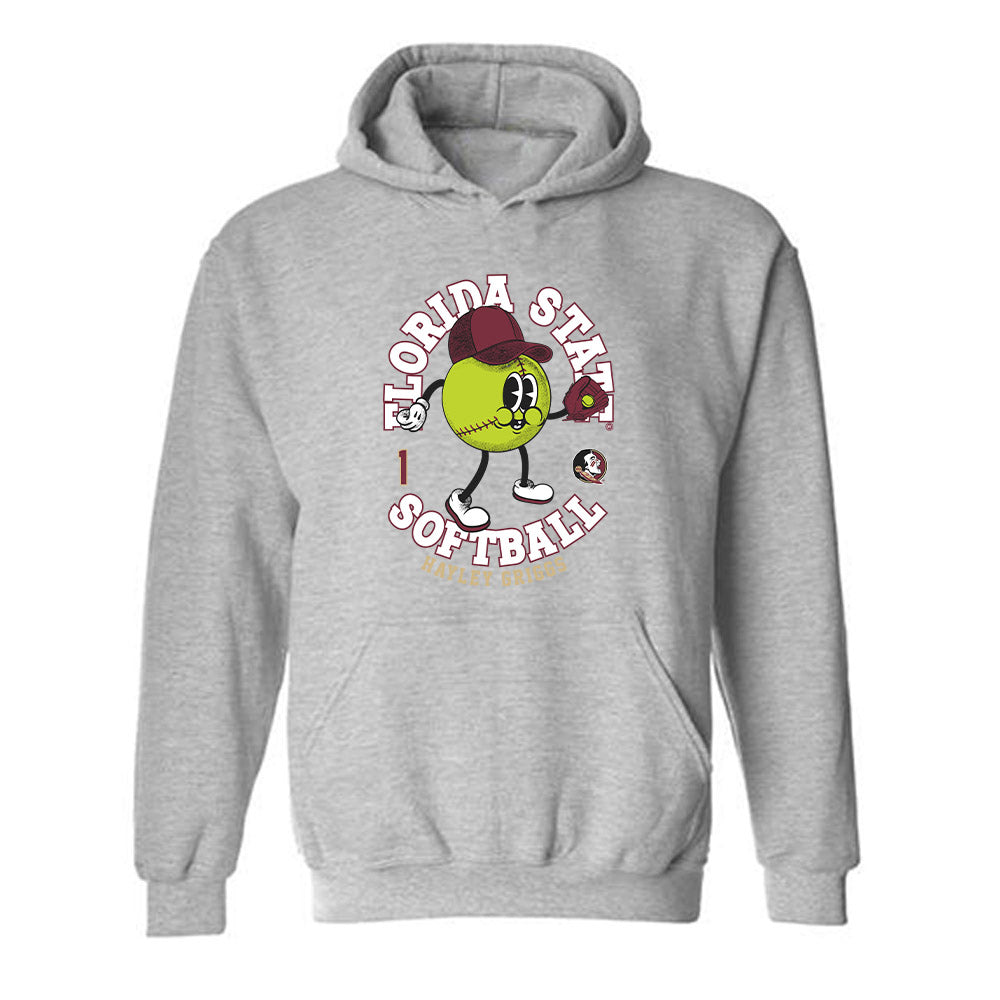 FSU - NCAA Softball : Hayley Griggs - Fashion Shersey Hooded Sweatshirt-0