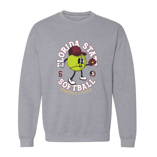 FSU - NCAA Softball : Makenna Sturgis - Fashion Shersey Crewneck Sweatshirt-0