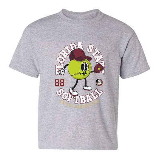 FSU - NCAA Softball : Kaylee Goodpaster - Fashion Shersey Youth T-Shirt-0