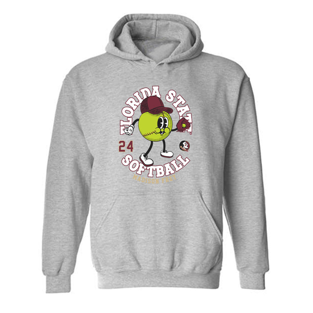 FSU - NCAA Softball : Madison Frey - Fashion Shersey Hooded Sweatshirt