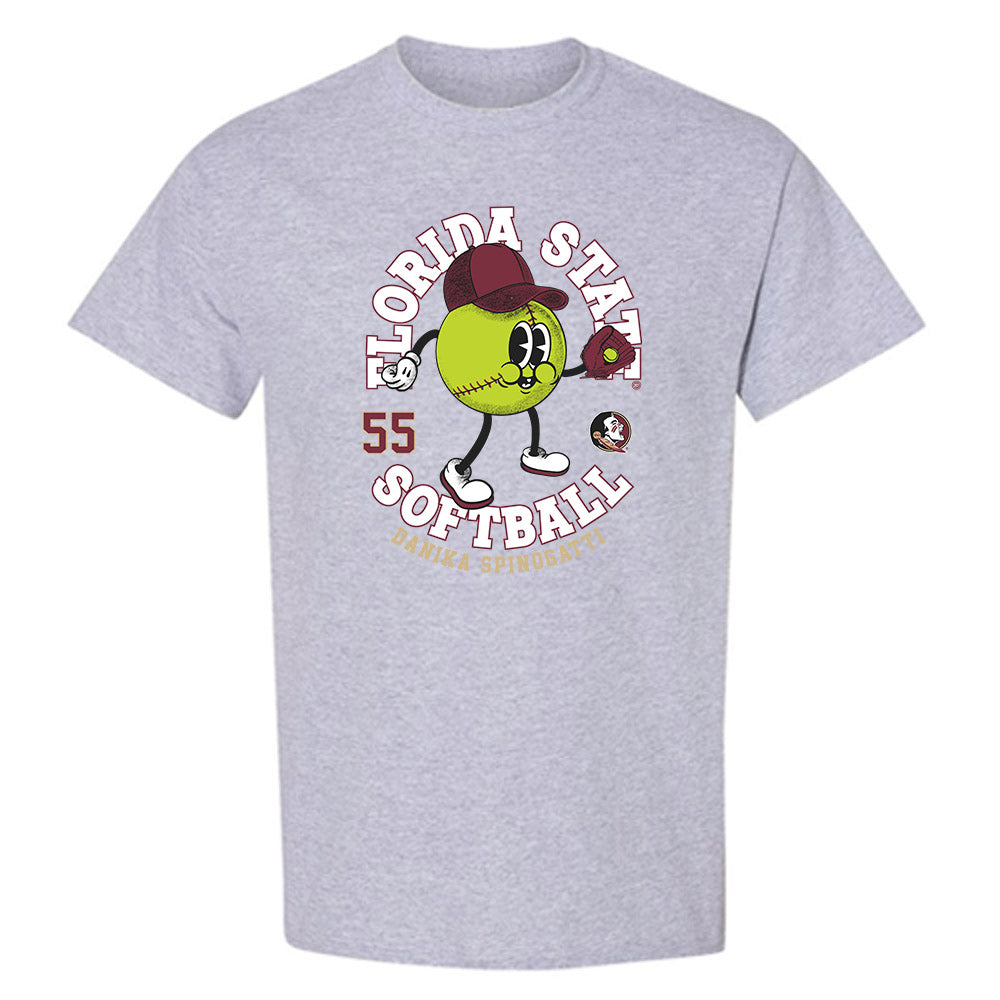 FSU - NCAA Softball : Danika Spinogatti - Fashion Shersey T-Shirt-0