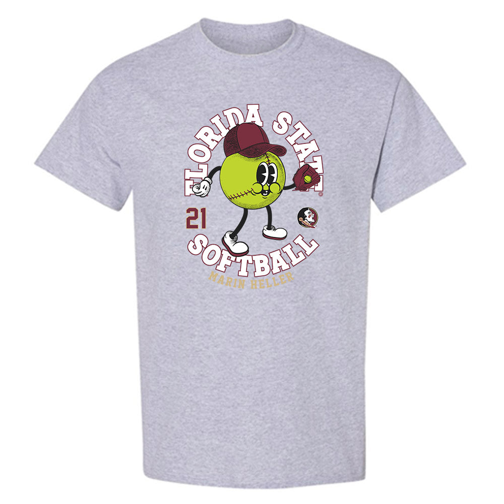 FSU - NCAA Softball : Marin Heller - Fashion Shersey T-Shirt-0