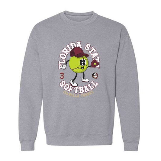 FSU - NCAA Softball : Isabella Torres - Fashion Shersey Crewneck Sweatshirt