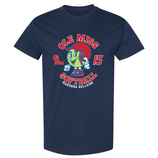 Ole Miss - NCAA Softball : Makenna Bellaire - Fashion Shersey T-Shirt-0
