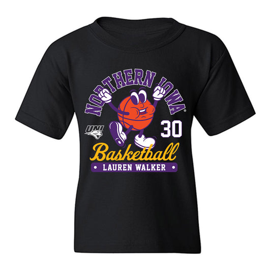Northern Iowa - NCAA Women's Basketball : Lauren Walker - Fashion Shersey Youth T-Shirt-0