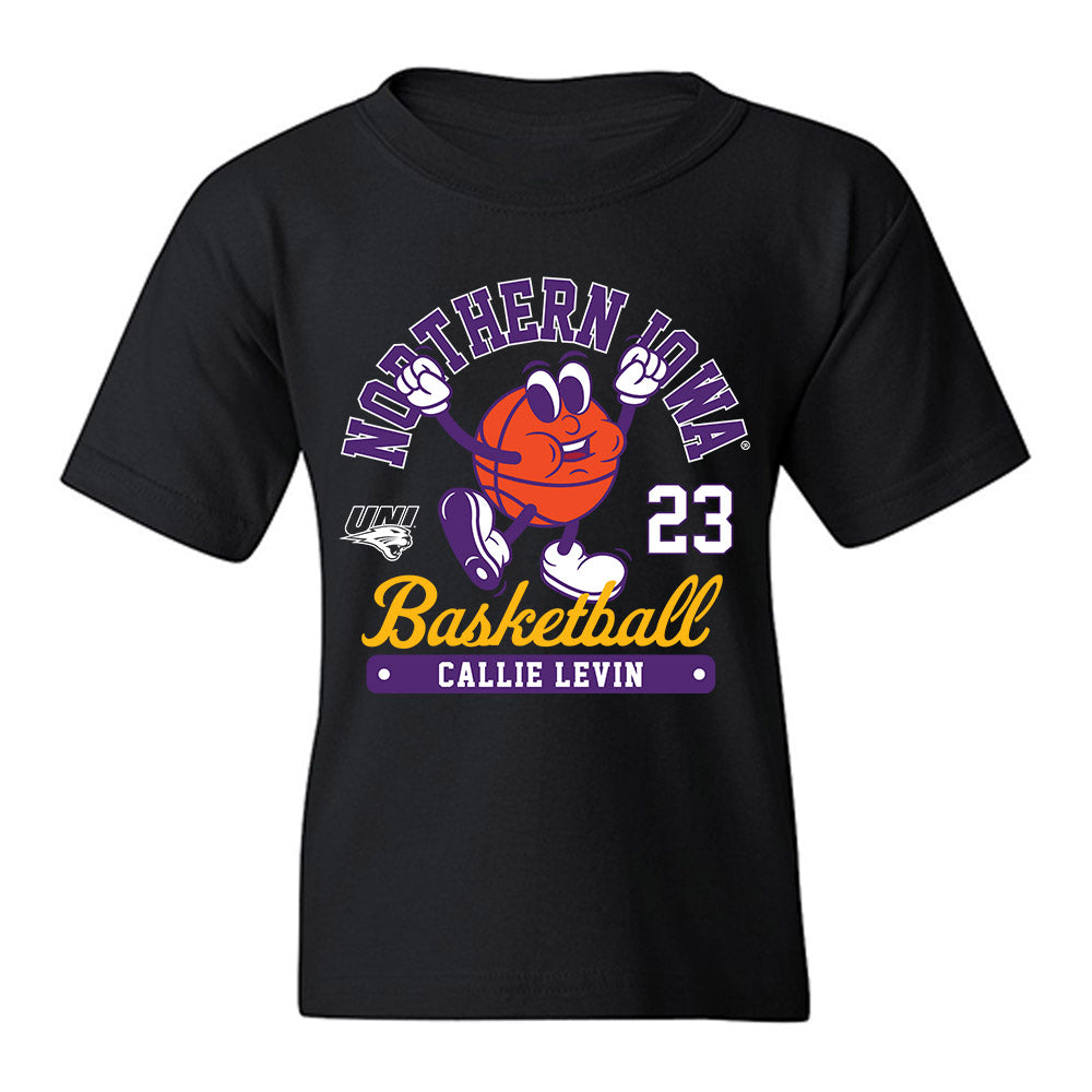 Northern Iowa - NCAA Women's Basketball : Callie Levin - Fashion Shersey Youth T-Shirt-0