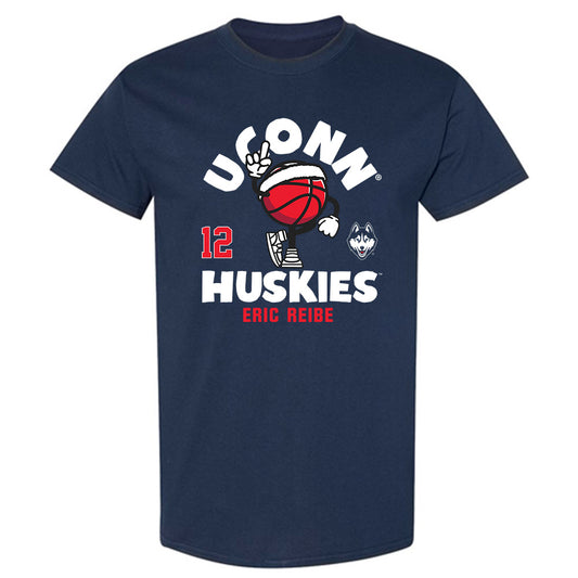 UConn - NCAA Men's Basketball : Eric Reibe - Fashion Shersey T-Shirt-0