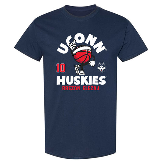 UConn - NCAA Men's Basketball : Rrezon Elezaj - Fashion Shersey T-Shirt-0
