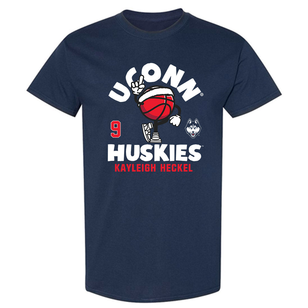 UConn - NCAA Women's Basketball : Kayleigh Heckel - Fashion Shersey T-Shirt-0