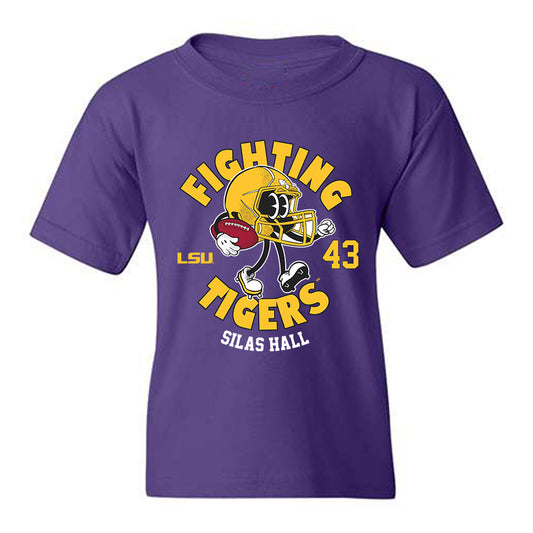 LSU - NCAA Football : Silas Hall - Fashion Shersey Youth T-Shirt-0