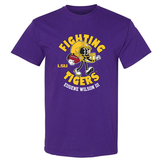 LSU - NCAA Football : Eugene Wilson III - Fashion Shersey T-Shirt-0