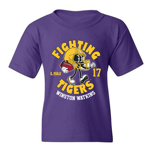 LSU - NCAA Football : Winston Watkins - Fashion Shersey Youth T-Shirt-0