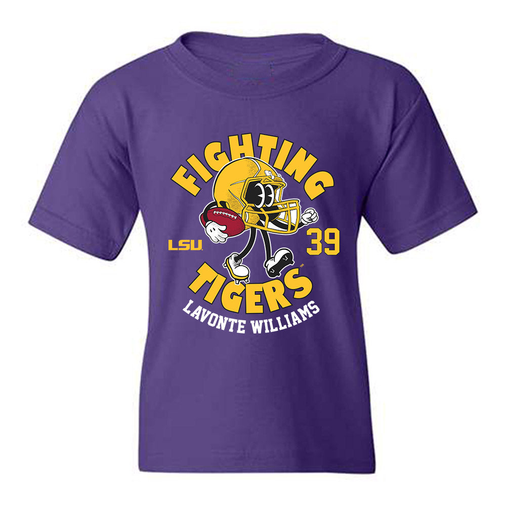 LSU - NCAA Football : Lavonte Williams - Fashion Shersey Youth T-Shirt-0