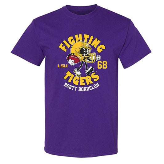 LSU - NCAA Football : Brett Bordelon - Fashion Shersey T-Shirt-0