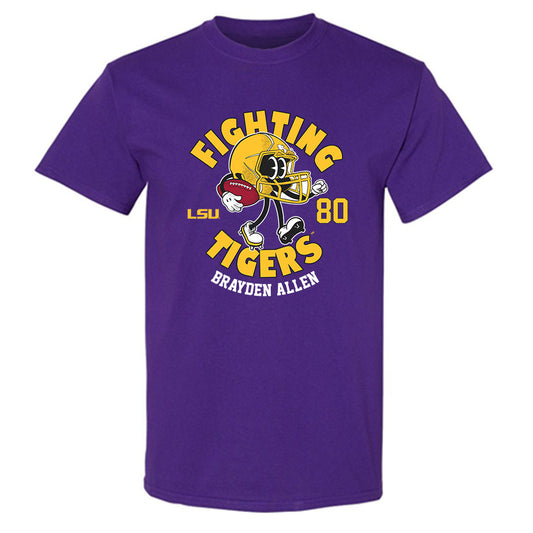 LSU - NCAA Football : Brayden Allen - Fashion Shersey T-Shirt-0