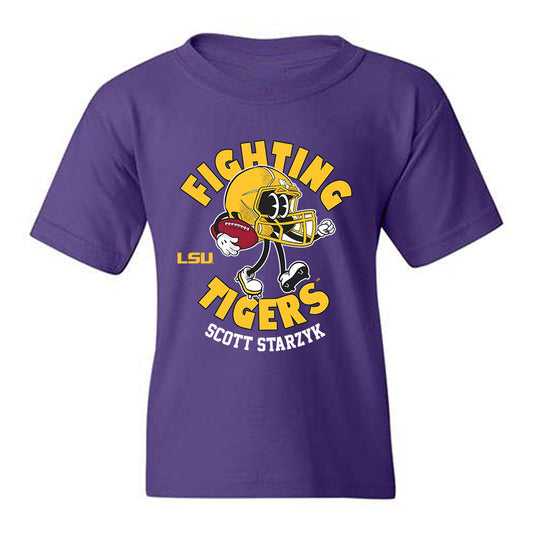 LSU - NCAA Football : Scott Starzyk - Fashion Shersey Youth T-Shirt-0