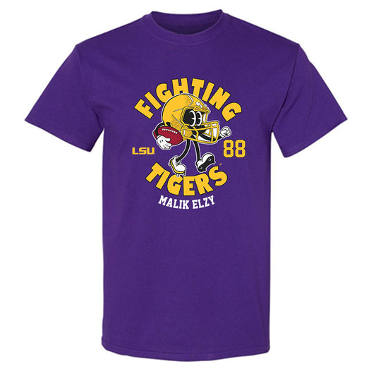 LSU - NCAA Football : Malik Elzy - Fashion Shersey T-Shirt-0