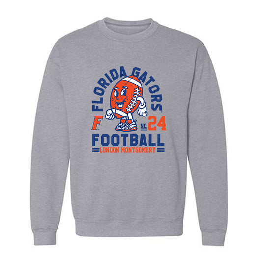 Florida - NCAA Football : London Montgomery - Fashion Shersey Crewneck Sweatshirt-0