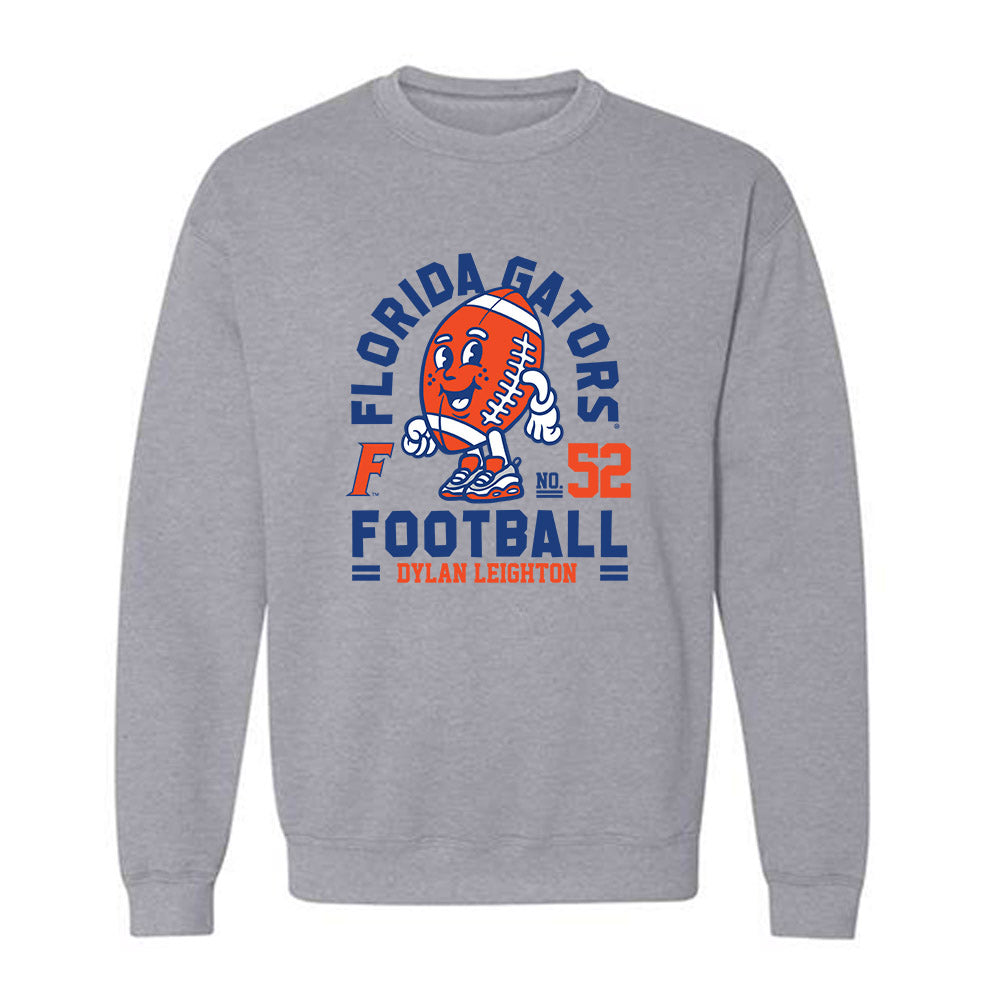 Florida - NCAA Football : Dylan Leighton - Fashion Shersey Crewneck Sweatshirt-0