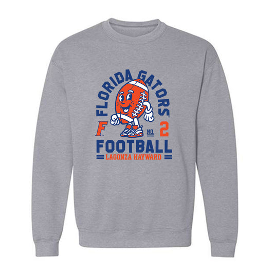 Florida - NCAA Football : Lagonza Hayward - Fashion Shersey Crewneck Sweatshirt-0