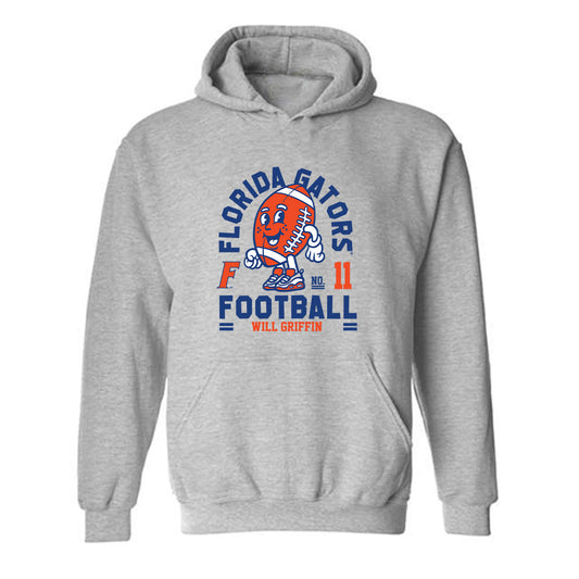 Florida - NCAA Football : Will Griffin - Fashion Shersey Hooded Sweatshirt-0