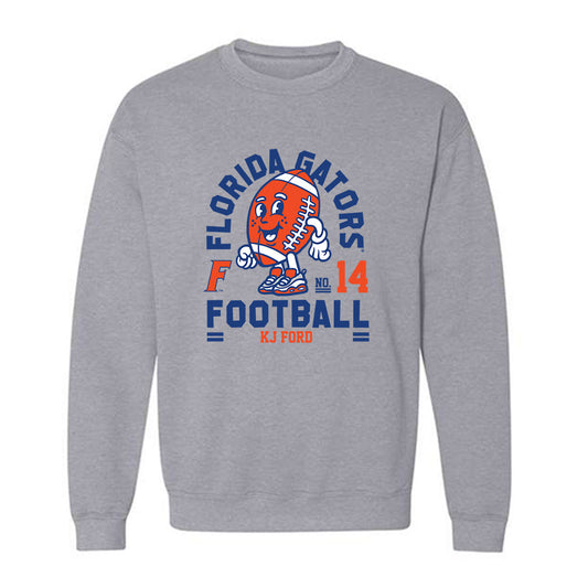 Florida - NCAA Football : KJ Ford - Fashion Shersey Crewneck Sweatshirt-0
